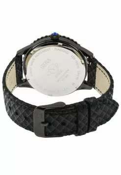 Gevril GV2 Siena Womens Black Dial Black Leather Strap Watch 5 Gevril GV2 Siena Womens Black Dial Black Leather Strap Watch -Gevril Sales Shop gevril 0404 0658436 3