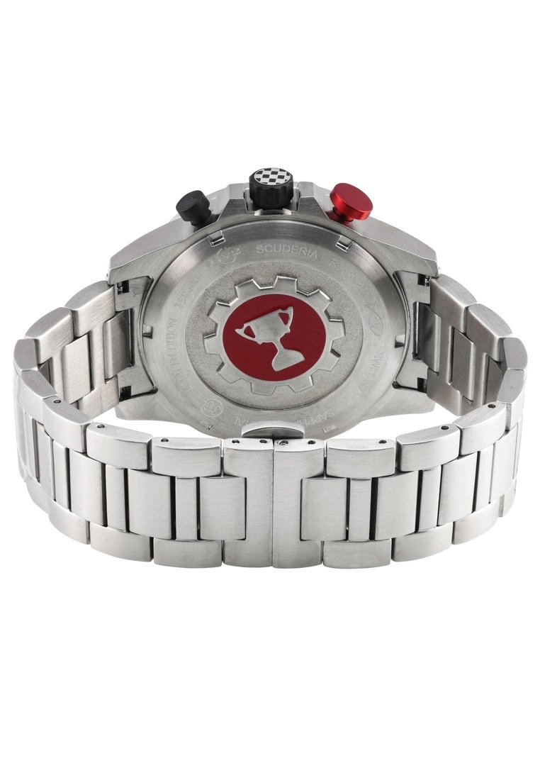 Gevril GV2 Men's Scuderia White Dial Chronograph Date Watch 3 Gevril GV2 Men's Scuderia White Dial Chronograph Date Watch - Image 3