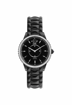 Gevril GV2 Siena Women's Black Dial Stainless Steel Watch