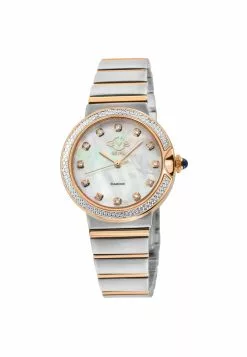 Gevril GV2 Women's Sorrento Diamond ,316L Stainless Steel Case, White MOP Dial, Watch