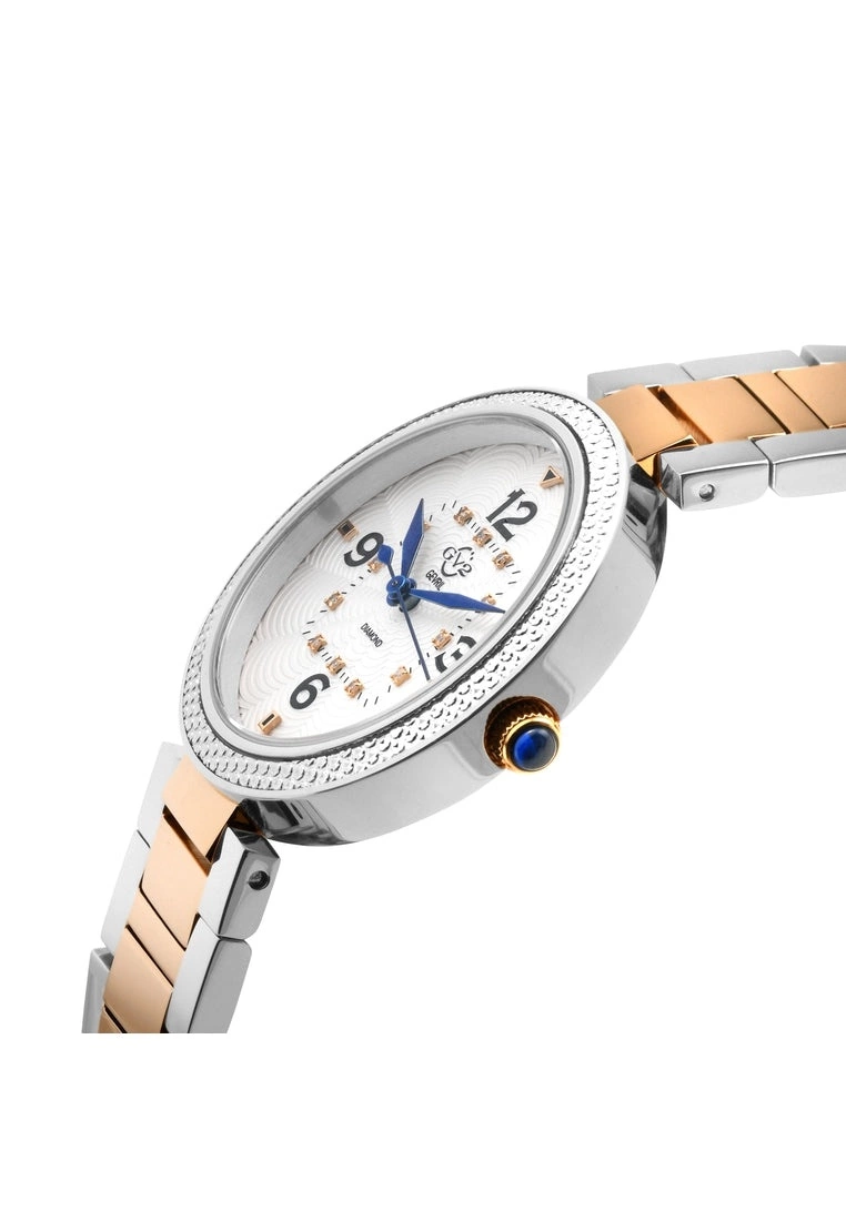 Gevril GV2 Women's Piemonte 14204B Swiss Quartz Two-Tone Stainless Steel Diamond Watch 2 Gevril GV2 Women's Piemonte 14204B Swiss Quartz Two-Tone Stainless Steel Diamond Watch - Image 2