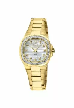 Gevril GV2 Potente Lady White MOP dial, 316L Stainless Steel IPYG Diamond Watch