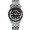 Gevril Men's Wallabout Black Dial Stainless Steel Watch