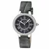 Gevril GV2 Astor II Women's Black Dial Black leather band Watch