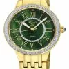 Gevril GV2 Astor II Women's Green MOP Dial IPYG Watch