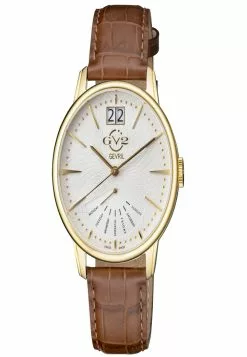 Gevril GV2 Rovescio Men's Stainless Steel Case Genuine Leather Strap Watch