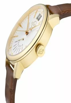 Gevril GV2 Rovescio Men's Stainless Steel Case Genuine Leather Strap Watch -Gevril Sales Shop gevril 8810 1680736 3