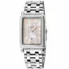 Gevril Ave of Americas Mini Women’s Stainless Steel Case,White MOP Dial Watch