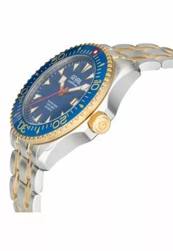Gevril Men's Hudson Yards blue dial two tone watch -Gevril Sales Shop gevril 9788 8265536 3