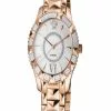 Gevril GV2 Venice Womens MOP Dial IP Rose Gold Stainless Steel Watch
