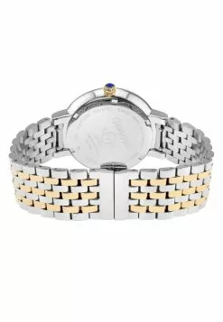 Gevril GV2 Women's Genoa 12534 Swiss Quartz Blue Mother of Pearl Diamond Two-Tone Stainless Steel Watch -Gevril Sales Shop gevril 9802 1965536 3