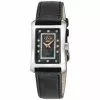 Gevril GV2 Womens Luino Diamond Black MOP Dial, Genuine Italian Leather Black Watch