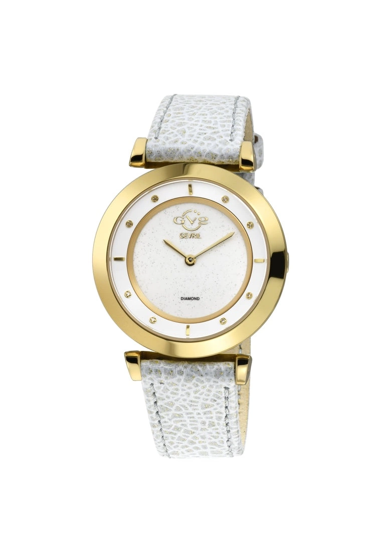 Gevril GV2 Womens Lombardy White strap.. 1 Gevril GV2 Womens Lombardy White strap..